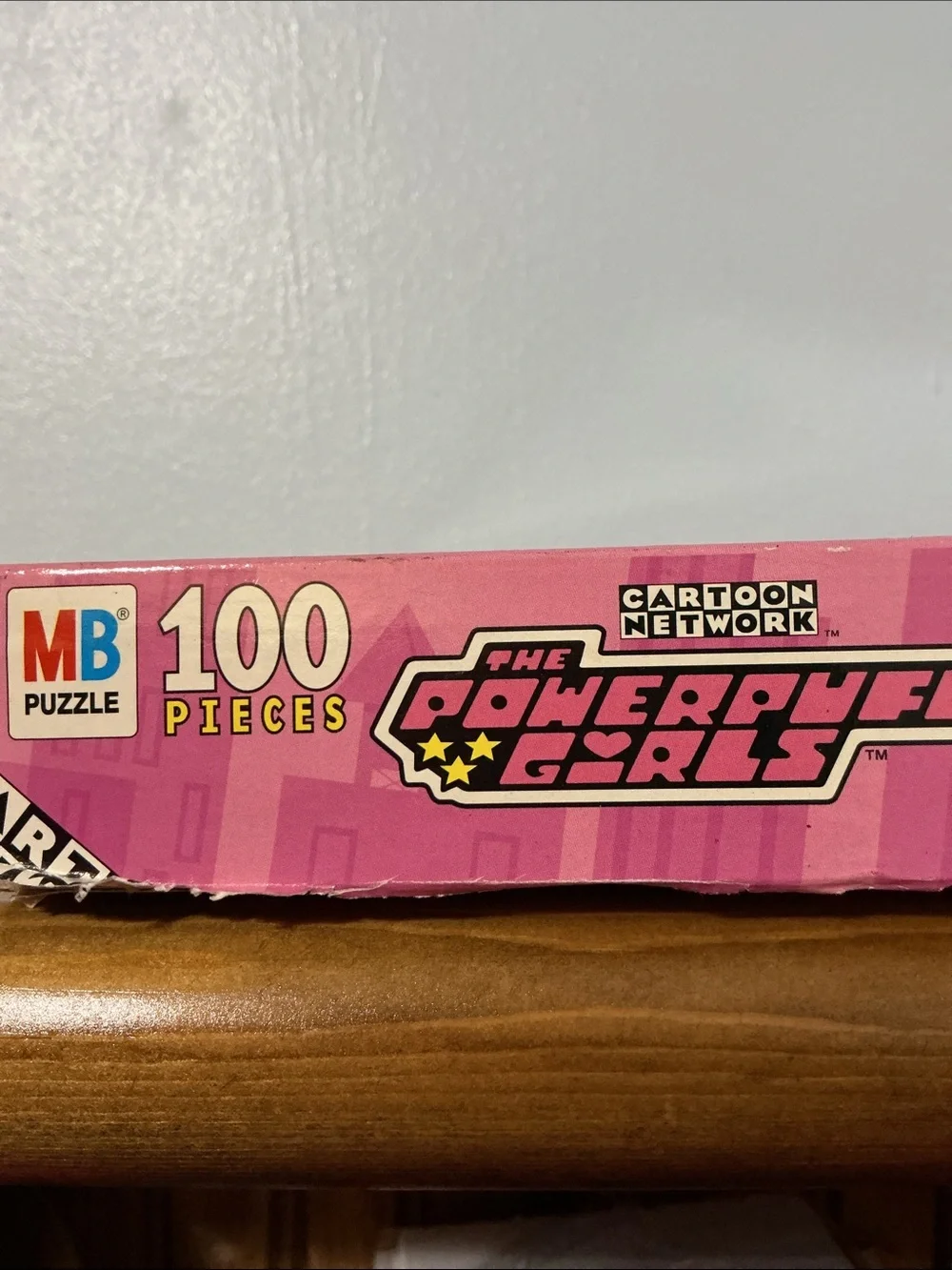 Vintage Cartoon Network Powerpuff Girls & Prof Utonium 100 piece Puzzle Complete